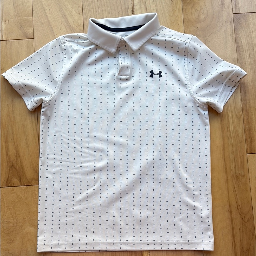 Under Armour White Polo Shirt